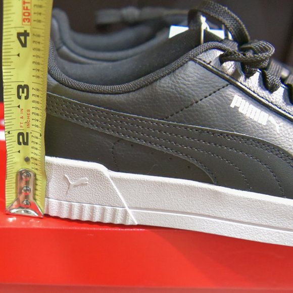 Puma Ladies Carina Shoes BLACK - Picture 10 of 11